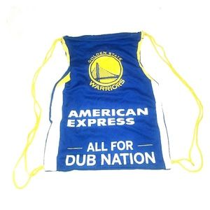 Golden State Warriors Amer Exprss Drawstring Bkpk